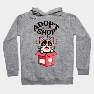 Adopt Don’t Shop ( Cat Version 1) Hoodie